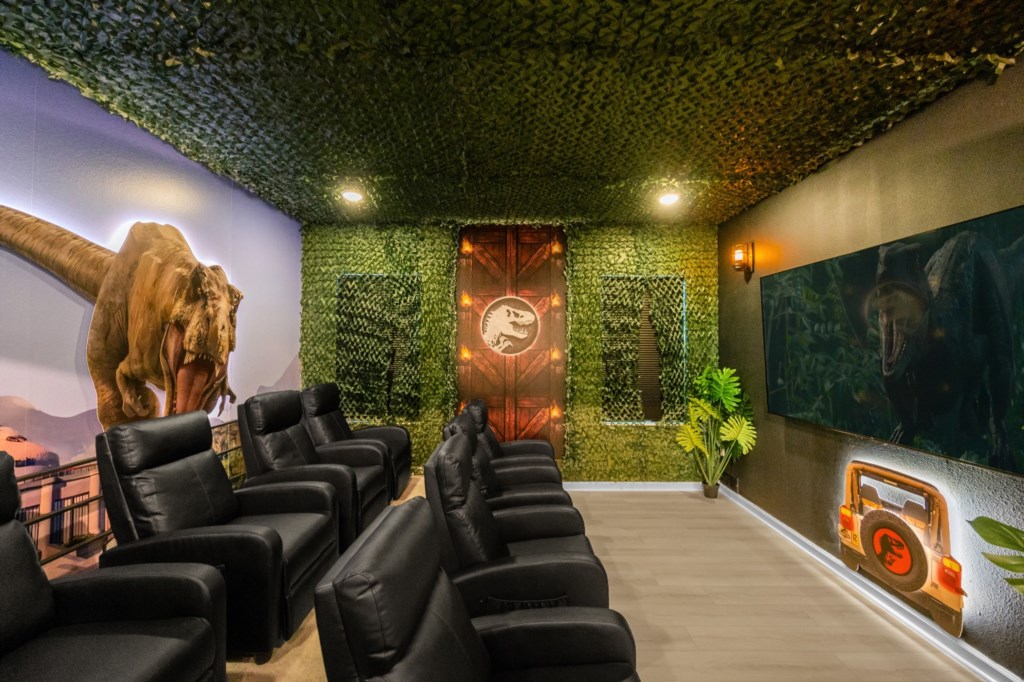A themed decorated room